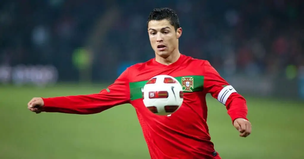 cristiano ronaldo playing for portugal