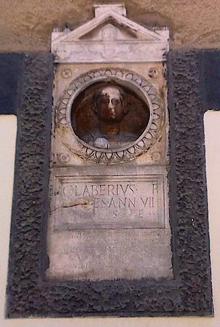 Tombstone of a boy with Harpastum ball