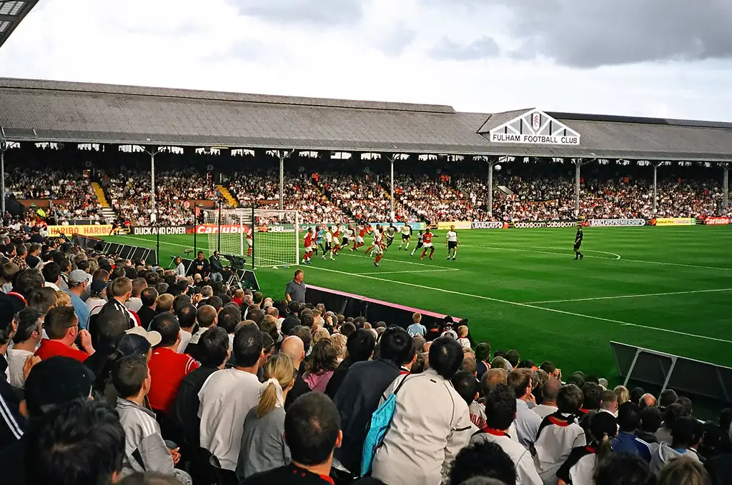 a full Johnny Haynes stand at Craven Cottage