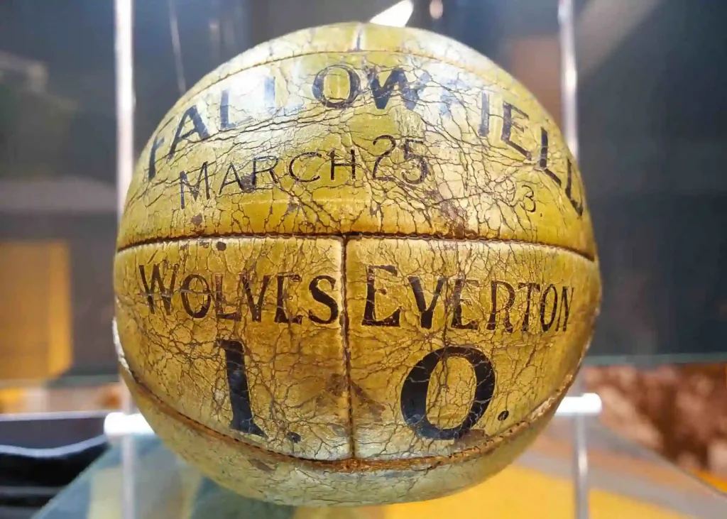 the soccer ball that was used in the 1893 fa cup final