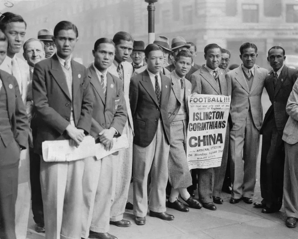 1936 china olympic soccer team in london