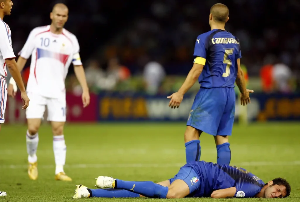 2006 world cup soccer iconic moment of the tournament