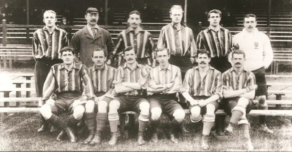 early bristol football team