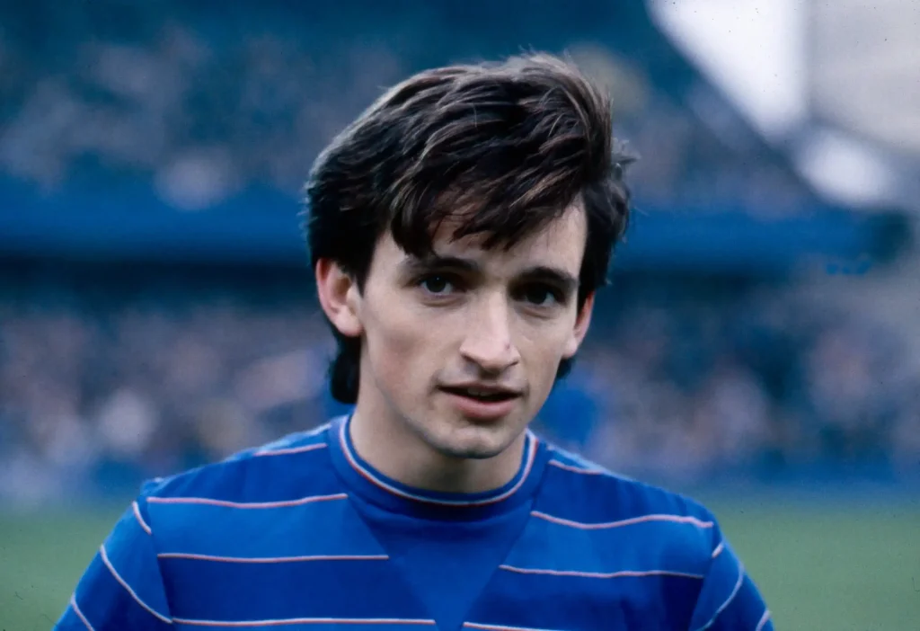 pat nevin as a young soccer player in scotland