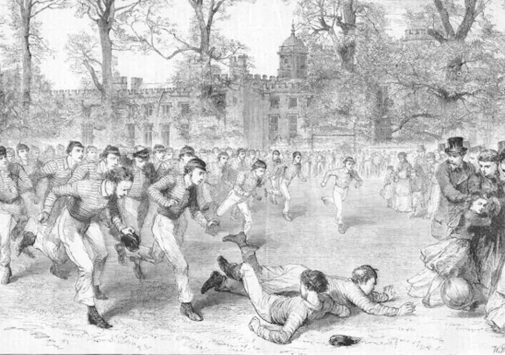 sheffield football game in the 1800's