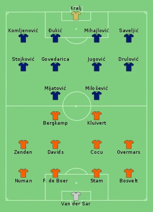 starting teams of euro 2000 final