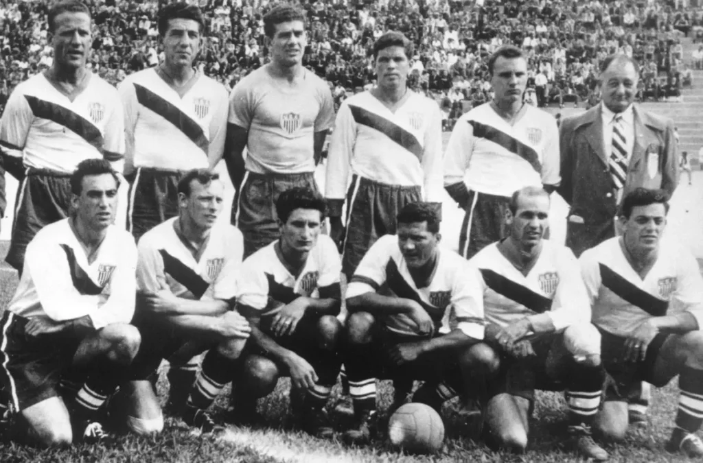 USA team at the 1950 world cup finals