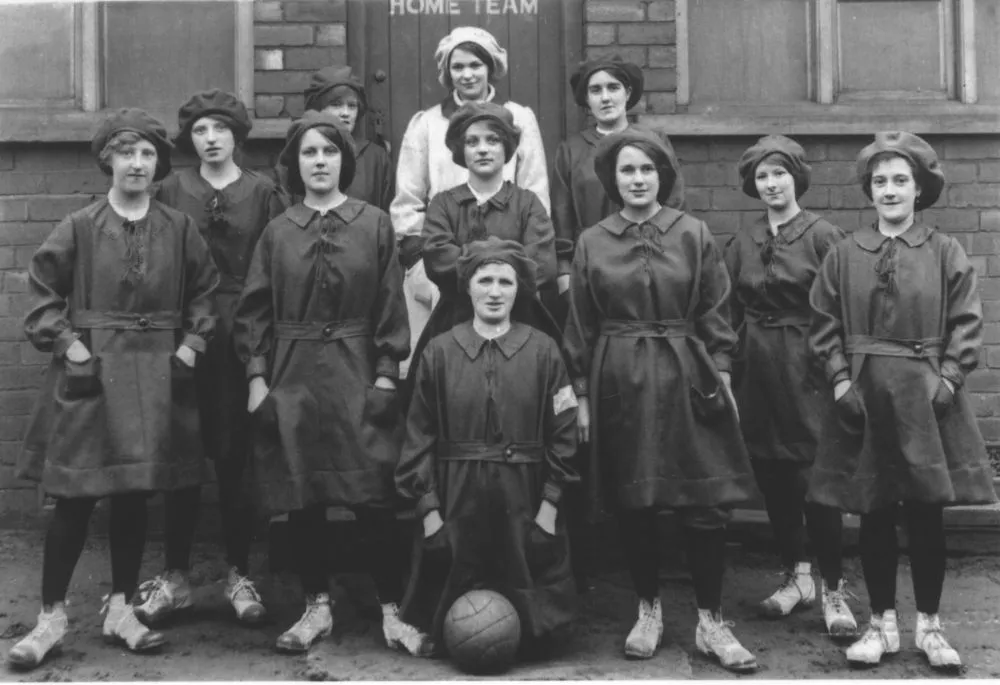 Alice Milliat led a team of French women football pioneers to england
