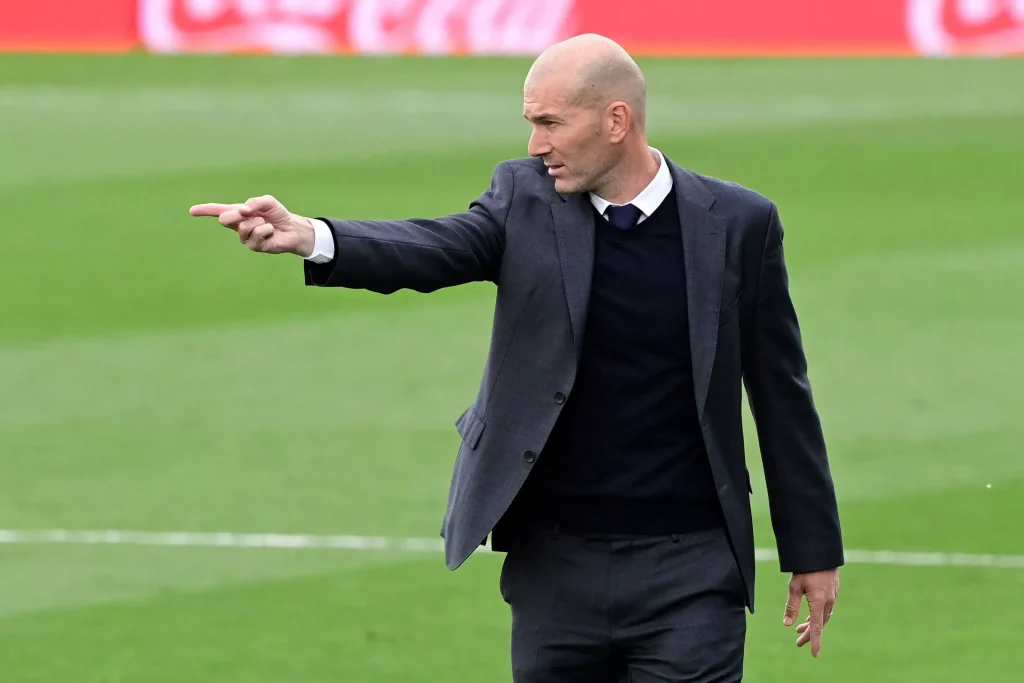 Zinedine Zidane real madrid manager