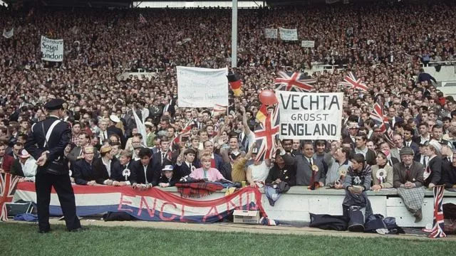 argentina vs england 1966 world cup game fans
