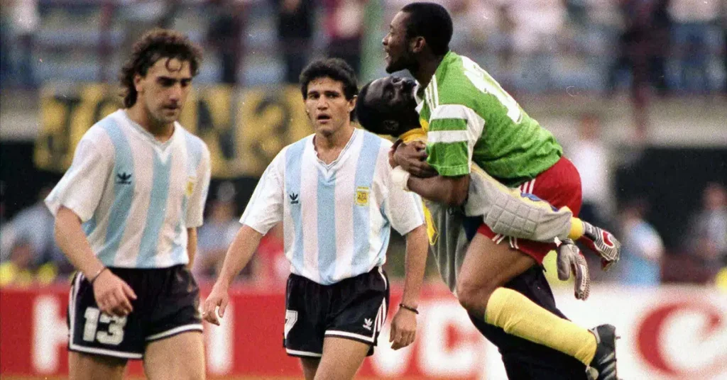 biggest upsets in world cup history cameroon beating argentina