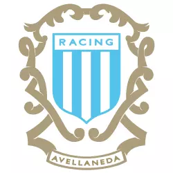 crest for argentine soccer team racing club