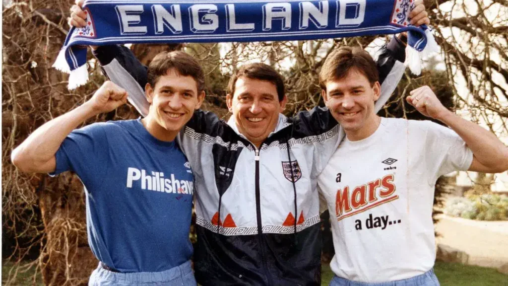 gary linekar and graham taylor and bryan robson