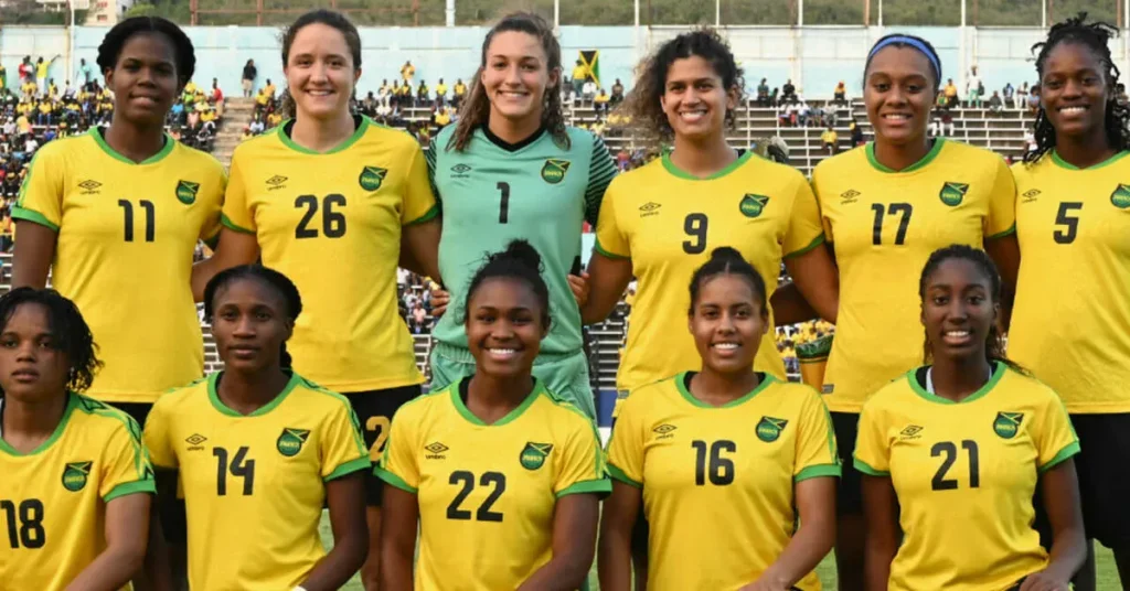 jamaican womens soccer team team picture