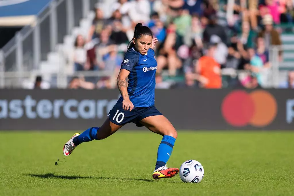 Brazil Women's Soccer Player Debinha