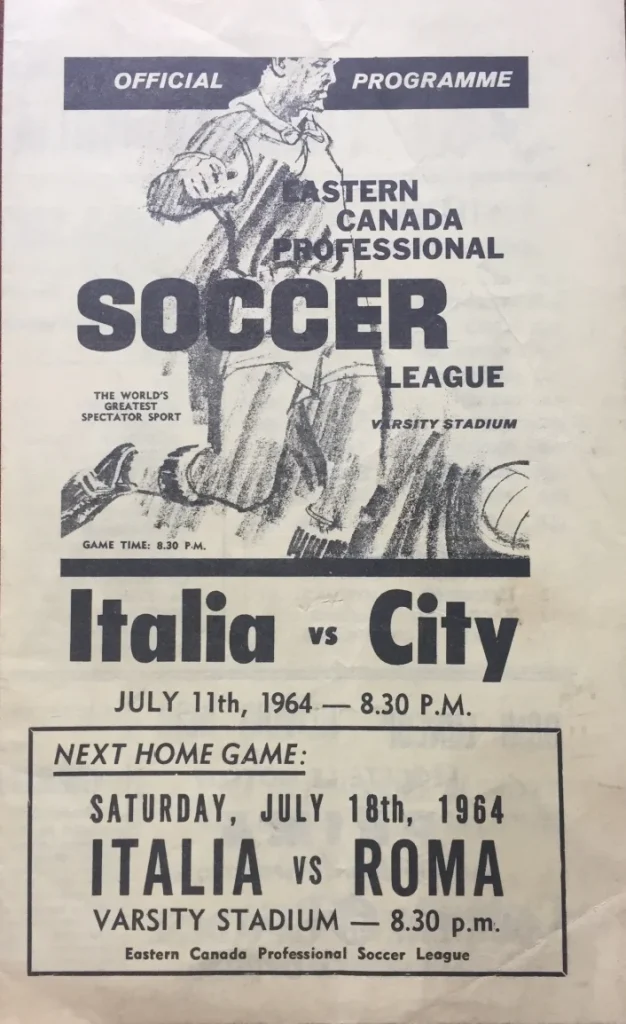 Eastern Canada Professional Soccer League poster