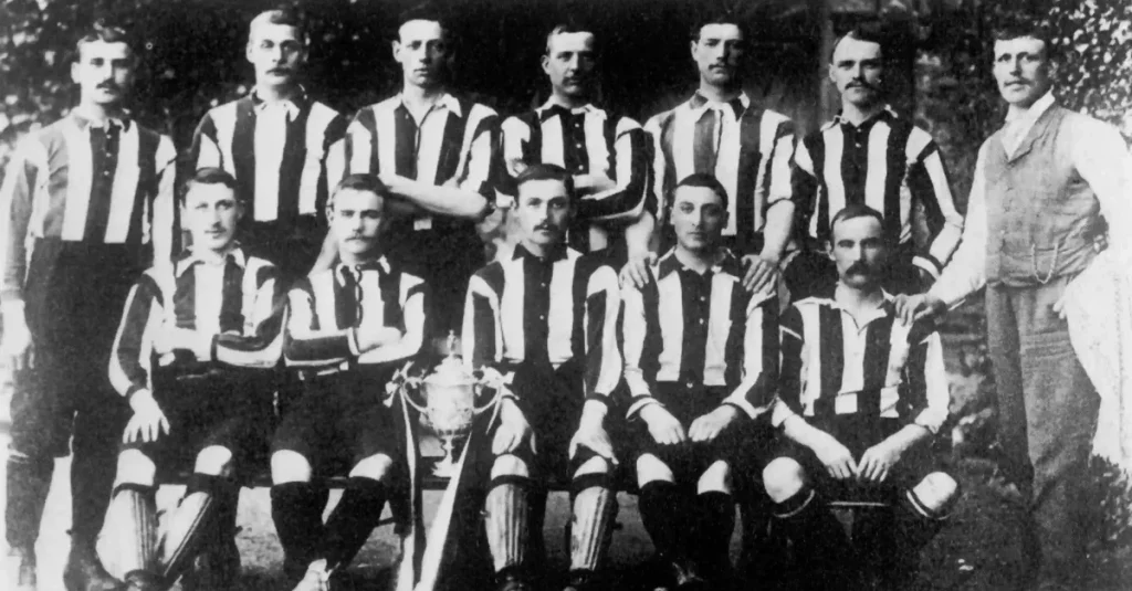 notts county team of the late 1800s