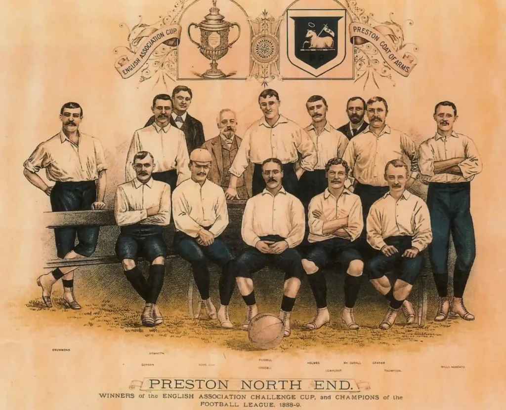 Preston North End Team in 1888