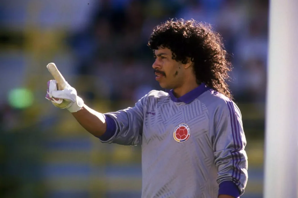 ReneHiguita in goals for Colombia