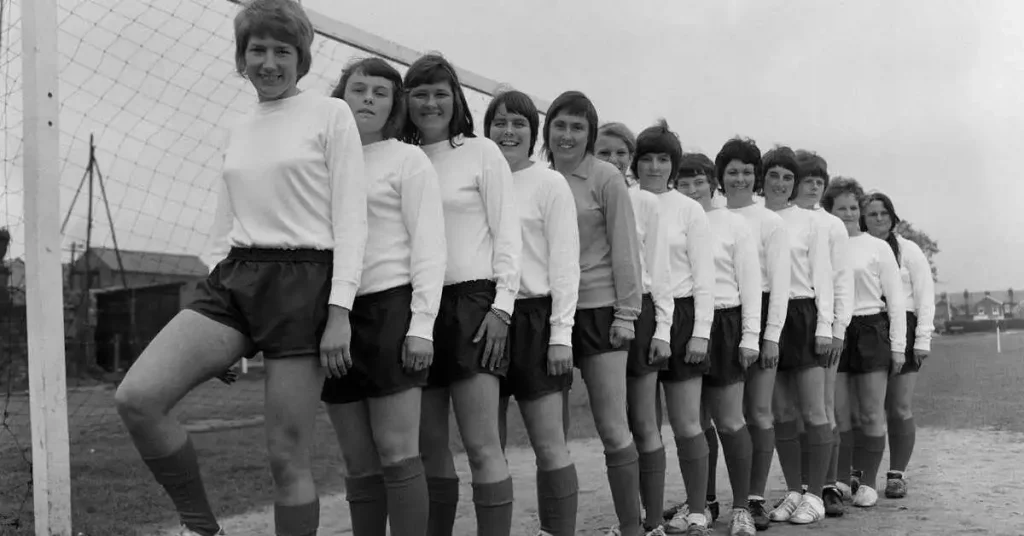 Southampton Women Team That Won WFA Mitre Cup Final in 1970