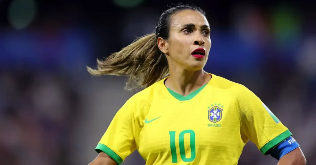 marta playing for brazil