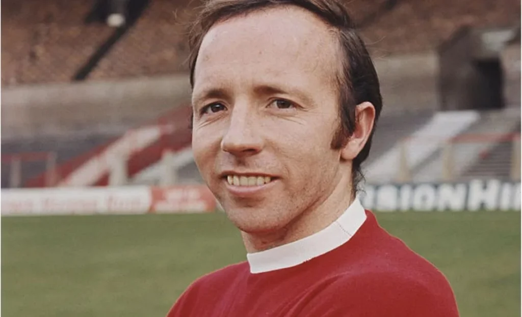 nobby stiles manchester united and england soccer player