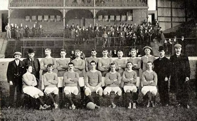 Scotlands Glasgow Rangers team in 1800s