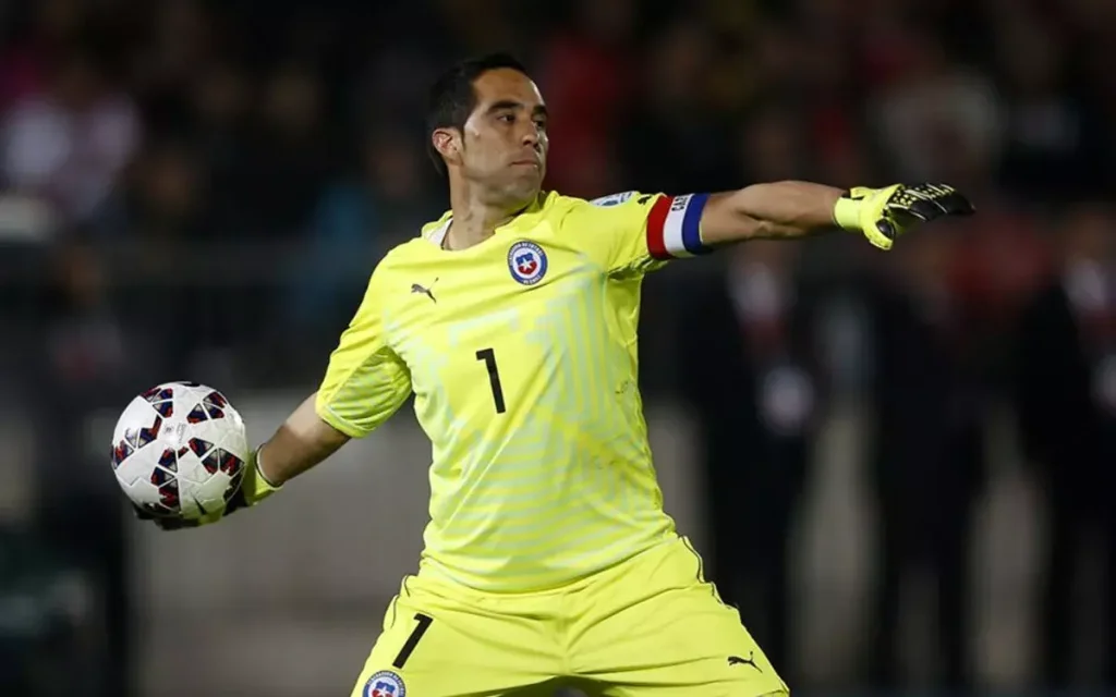 Claudio Bravo Chile Goalkeeper Optimised