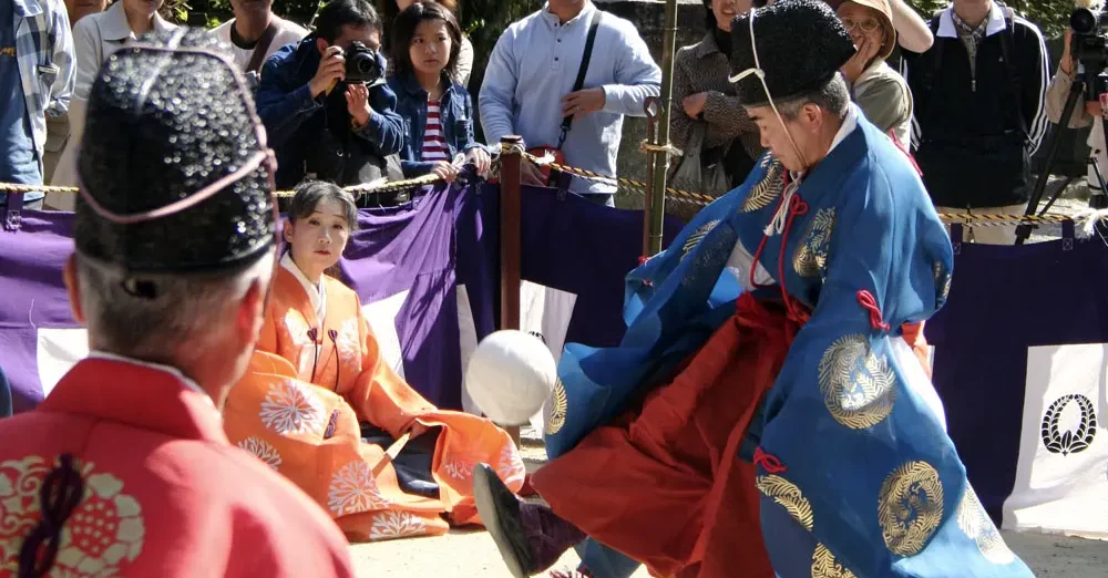 Kenmari ancient soccer game from japan