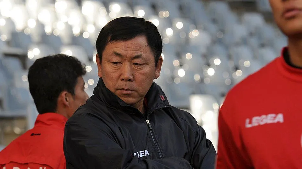 Kim Jong Hun north korea soccer coach