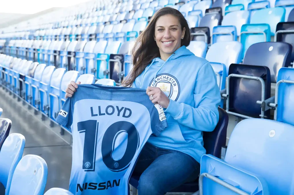 carli lloyd on manchester city loan deal