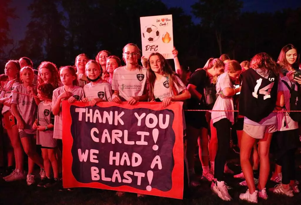 carli lloyd retirement party