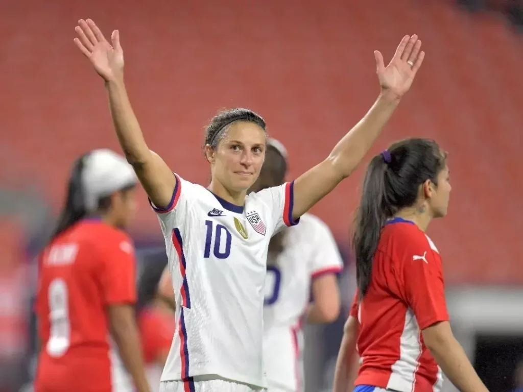 carli lloyd's final game and appearance for USA