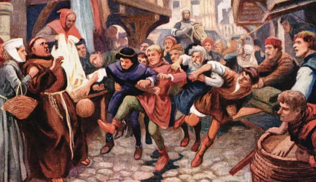 folk football in medieval england
