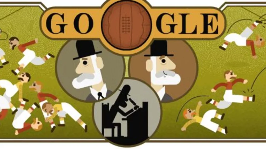 google doodle of Ebenezer Cobb Morley