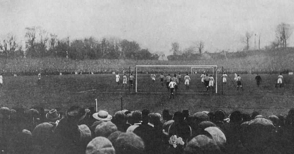 1906 FA Cup Final At Crystal Palace
