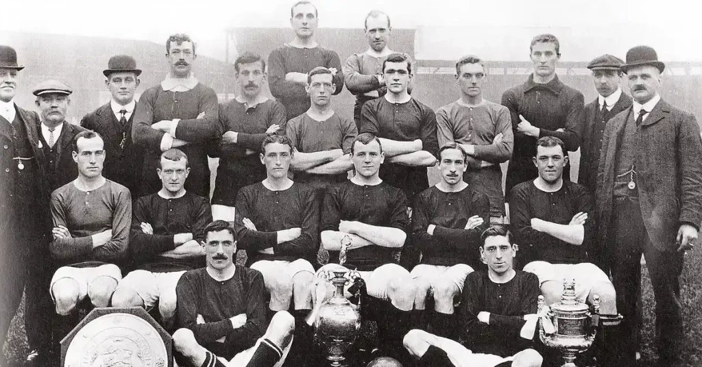 1909 FA Cup Final Winners Manchester United