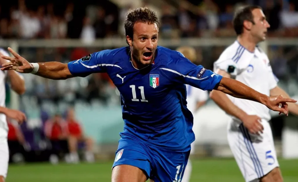 Alberto Gilardino Italy 2010 World Cup