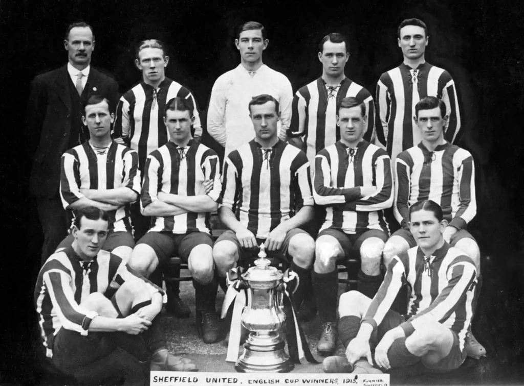 PLAYERS-ASSOCIATION CUP WINNERS-#30 FOOTBALL SHEFFIELD WEDNESDAY 1907 