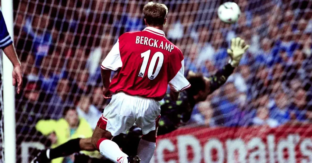 dennis bergkamp arsenal legend