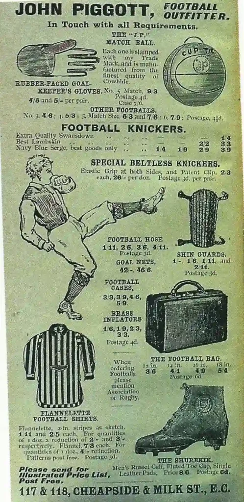 football outfitter advert