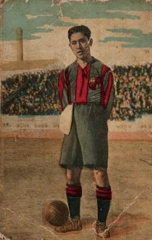 Alcántara playing for FC Barcelona