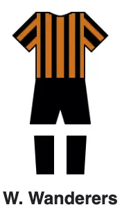 Wolverhampton Wanderers 1893 Playing Kit