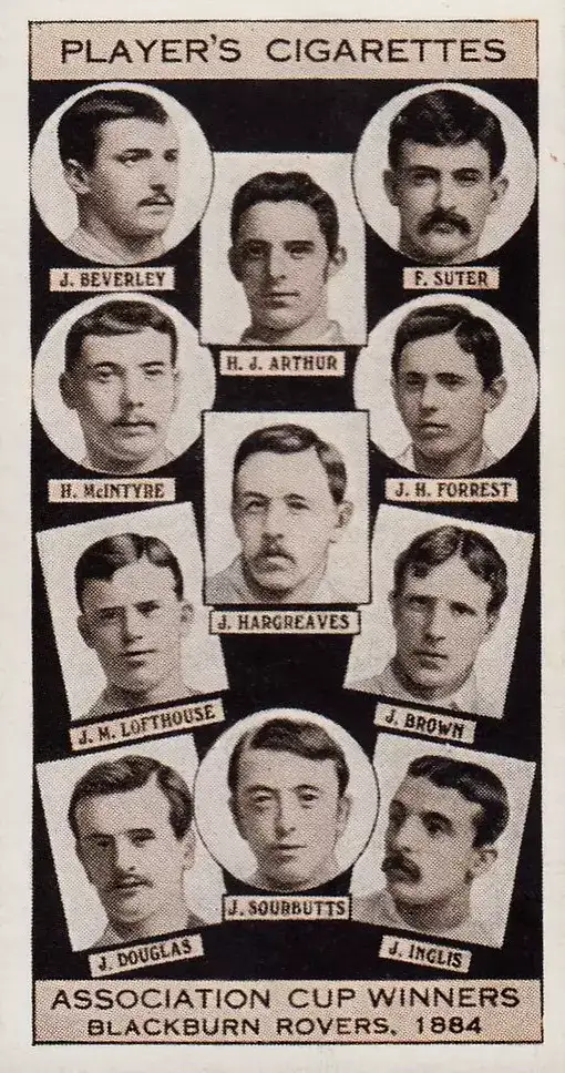 blackburn fa cup winners 1884
