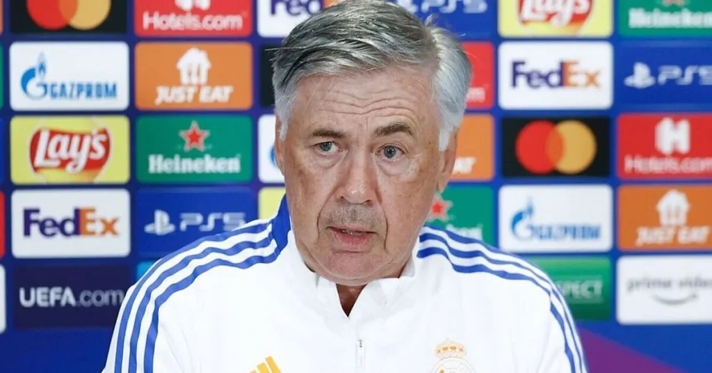 carlo ancelottil real madrid manager