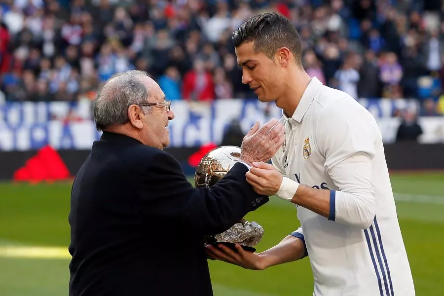 francisco gento meeting cristiano ronaldo