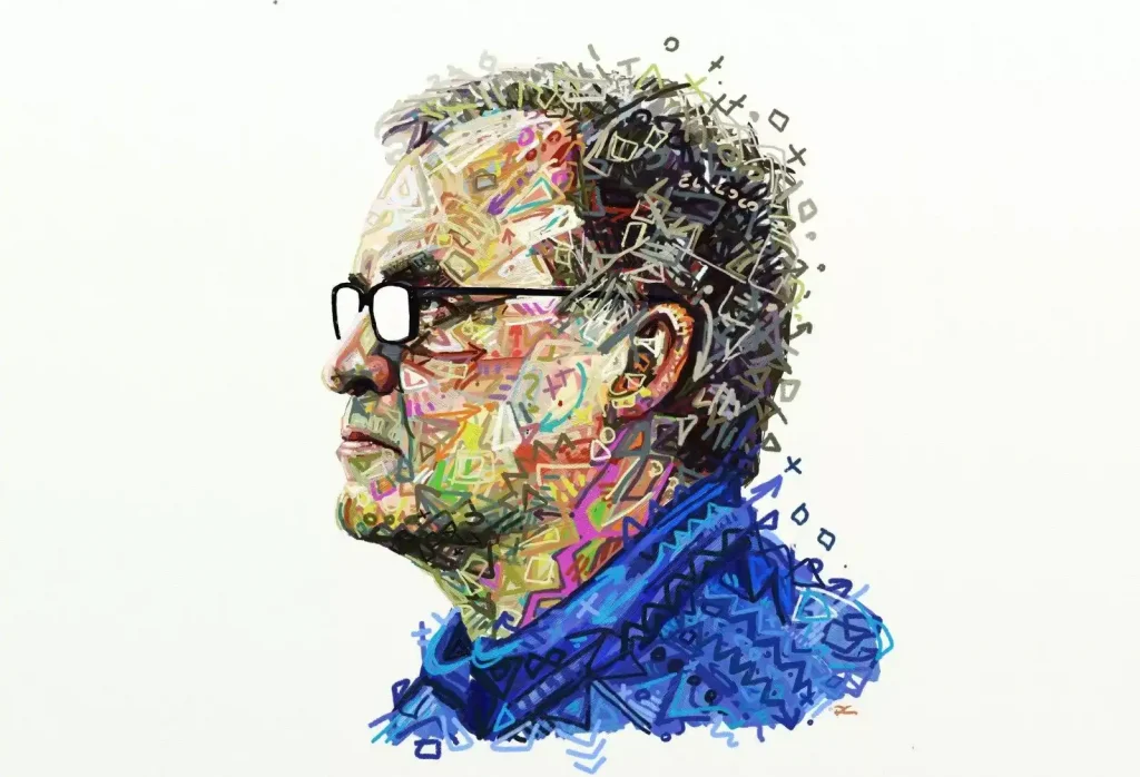 painting of Marcelo Bielsa