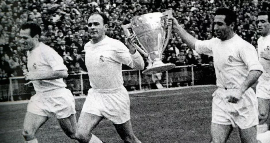 real madrid celebrating the european cup