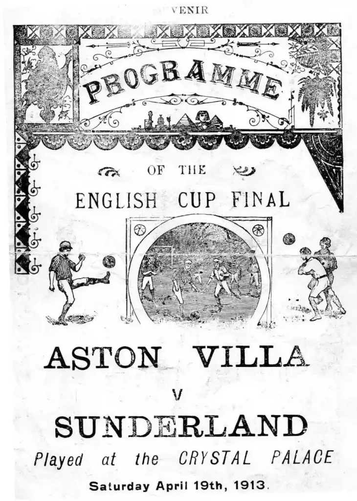 1913_fa_cup_final_programme
