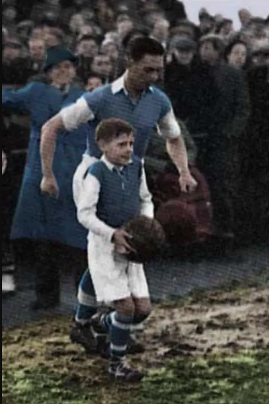 1954 Wigan Athletic captain Dave Mycock